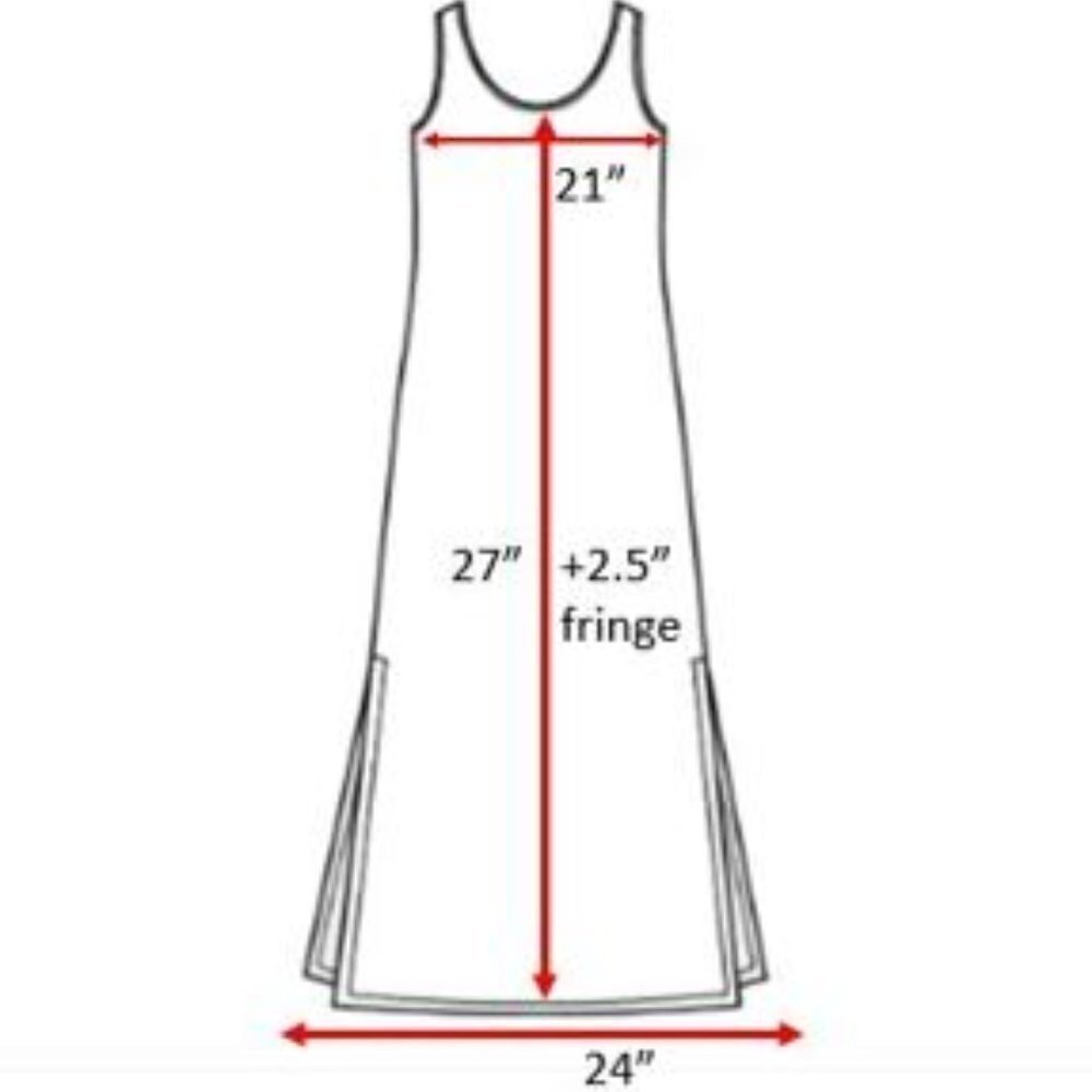 In Gear Fun Fishy Blue/Black Tank Dress - L - Picture 5 of 5